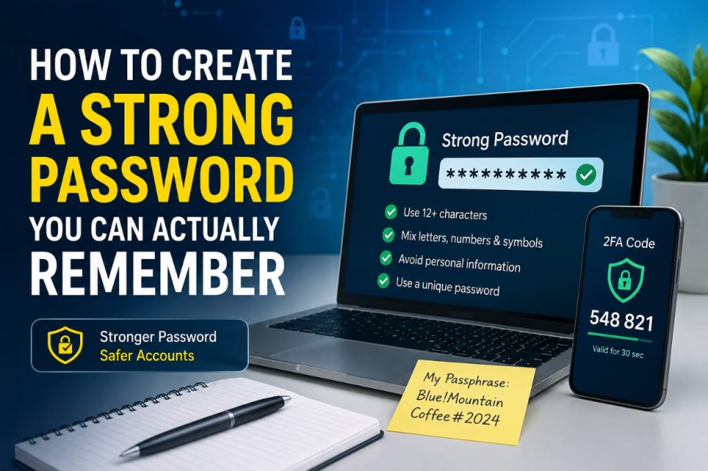 How to Create a Strong Password You Can Actually Remember