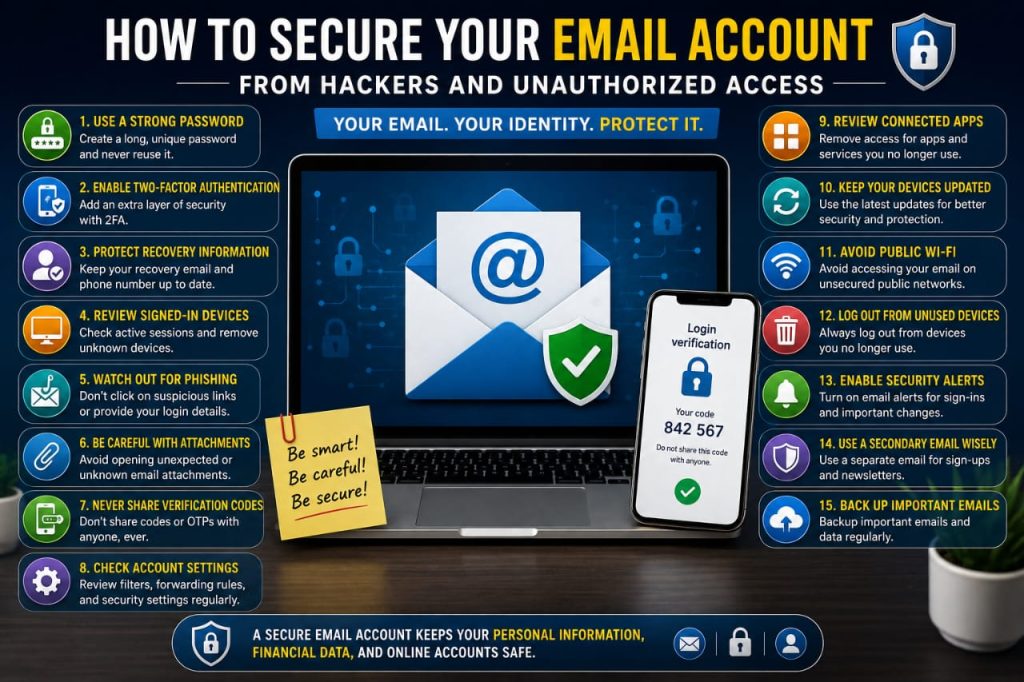 How to Secure Your Email Account from Hackers and Unauthorized Access