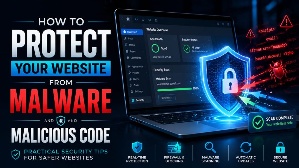 How to Protect Your Website from Malware and Malicious Code